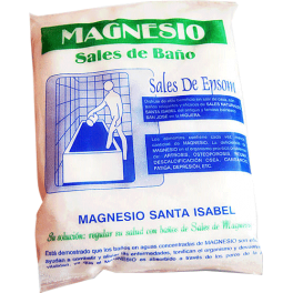 SALES DE BAÑO EPSOM-MAGNESIO 5 KG. SANTA ISABEL
