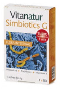 VITANATUR SIMBIOTICS G TURBO 14 SOBRES DIAFARM