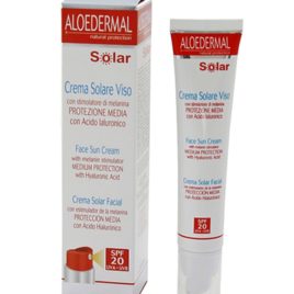 CREMA SOLAR FACIAL FP 20 75ML. ALOEDERMAL