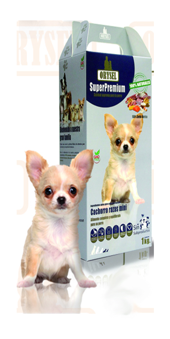 Orysel superpremium cachorros razas mini 1 Kg